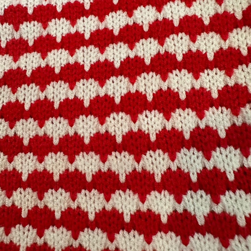 Red & White Crochet Knit Halter Top – Zara (NWT, Size Small) - Picture 11 of 12